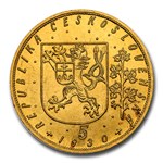 1930 Czechoslovakia Gold 5 Ducats MS-64 NGC