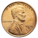 1930-D Lincoln Cent BU (Cleaned)