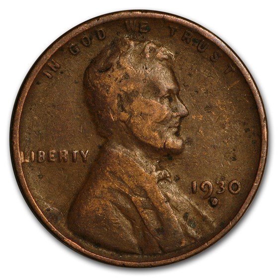 1930-D Lincoln Cent Good/VG 1930-D Lincoln Cent Good/VG