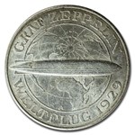 1930 Germany Silver 5 Reichsmarks Graf Zeppelin BU
