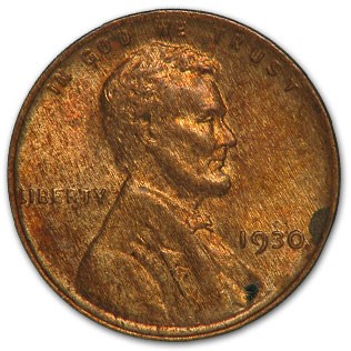 1930 Lincoln Cent BU (Brown) 1930 Lincoln Cent BU (Brown)