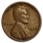 1930 Lincoln Cent Good/XF