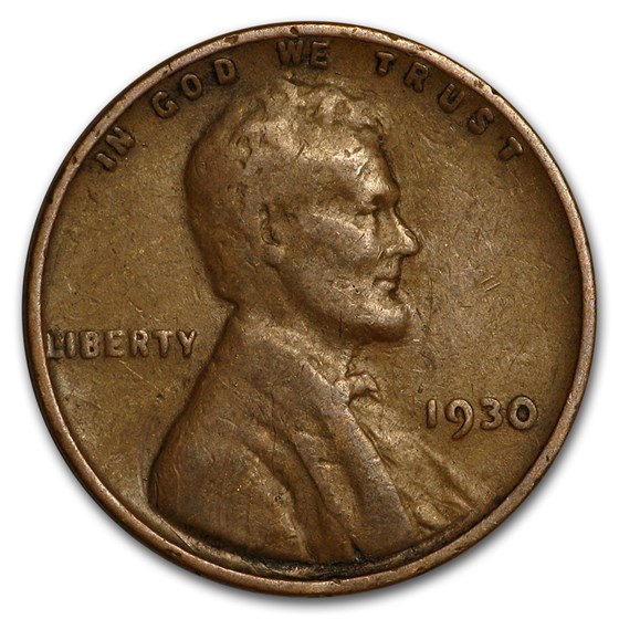 1930 Lincoln Cent Good/XF 1930 Lincoln Cent Good/XF
