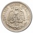 1930-M Mexico Silver 20 Centavos AU