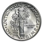 1930 Mercury Dime BU