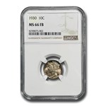 1930 Mercury Dime MS-66 NGC (FB)