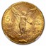 1930 Mexico Gold 50 Pesos MS-64 NGC