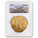 1930 Mexico Gold 50 Pesos MS-64 PCGS