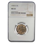 1930-S Buffalo Nickel MS-65 NGC