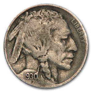 1930-S Buffalo Nickel VF