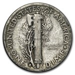 1930-S Mercury Dime Good/VG