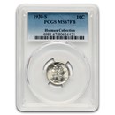 1930-S Mercury Dime MS-67 PCGS (FB)