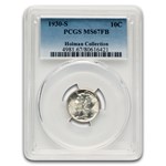 1930-S Mercury Dime MS-67 PCGS (FB)