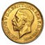 1930 South Africa Gold Sovereign George V BU