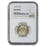 1930 Standing Liberty Quarter AU-58 NGC (FH)