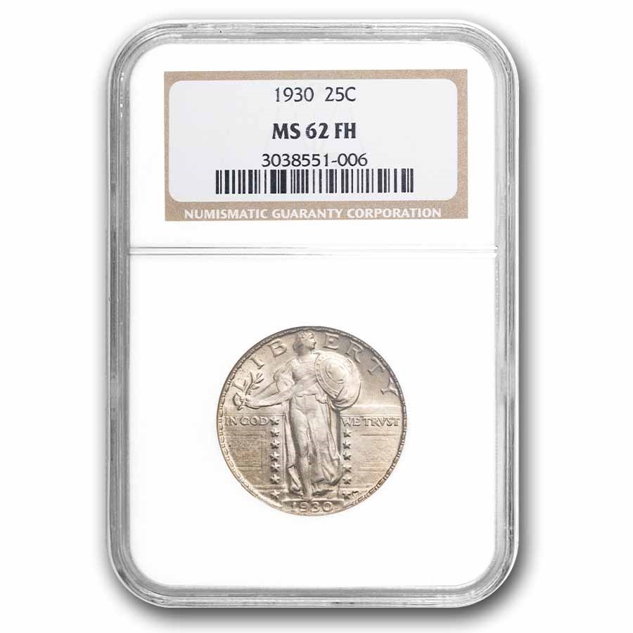 1930 Standing Liberty Quarter MS-62 NGC (FH)