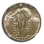 1930 Standing Liberty Quarter MS-64 FH NGC (Full Head)