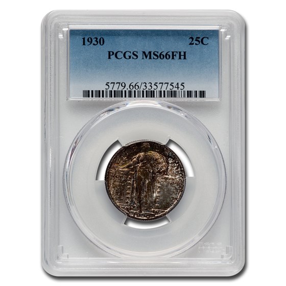 1930 Standing Liberty Quarter MS-66 PCGS (FH) 1930 Standing Liberty Quarter MS-66 PCGS (FH)
