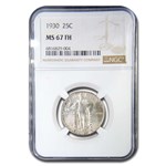 1930 Standing Liberty Quarter MS-67 NGC (FH)