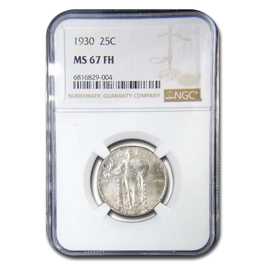1930 Standing Liberty Quarter MS-67 NGC (FH)