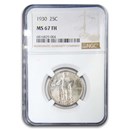 1930 Standing Liberty Quarter MS-67 NGC (FH)