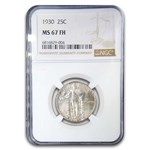 1930 Standing Liberty Quarter MS-67 NGC (FH)