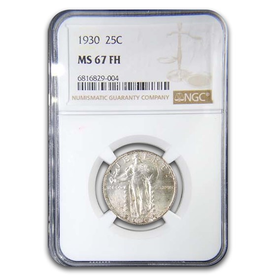 1930 Standing Liberty Quarter MS-67 NGC (FH)