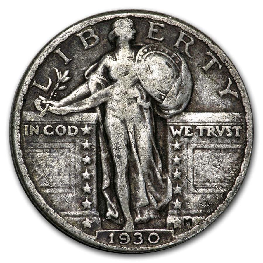 1930 Standing Liberty Quarter VF