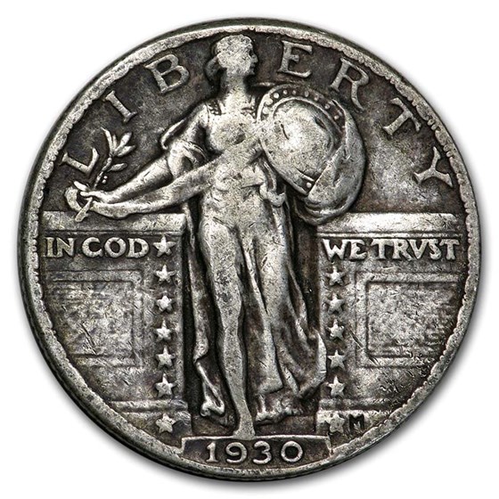 1930 Standing Liberty Quarter VF