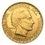 1930 Uruguay Gold 5 Pesos Avg Circ