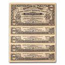 1930s South. Oil Stores 2 1/2 Coupons Jacksonville, FL CU 10 Con