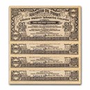 1930s South. Oil Stores 2 1/2 Coupons Jacksonville, FL CU 4 Con