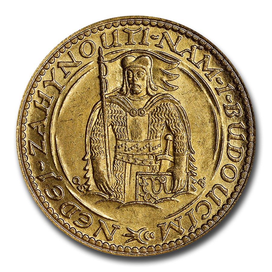 1931 Czechoslovakia Gold Ducat MS-64 NGC