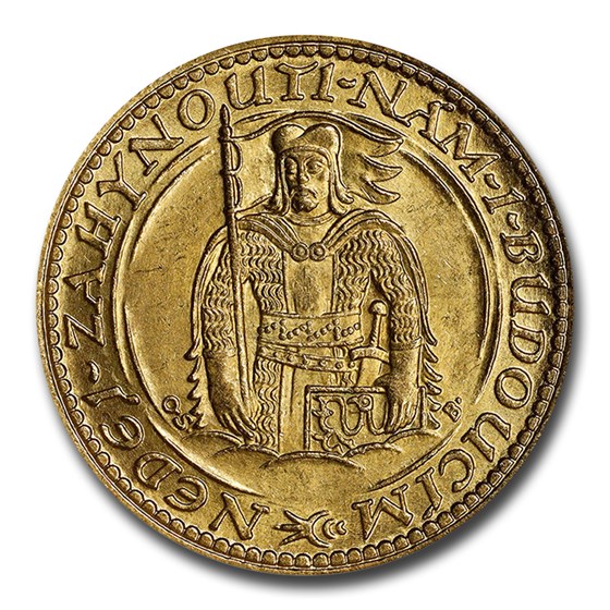 1931 Czechoslovakia Gold Ducat MS-64 NGC 1931 Czechoslovakia Gold Ducat MS-64 NGC