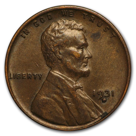 1931-D Lincoln Cent AU 1931-D Lincoln Cent AU
