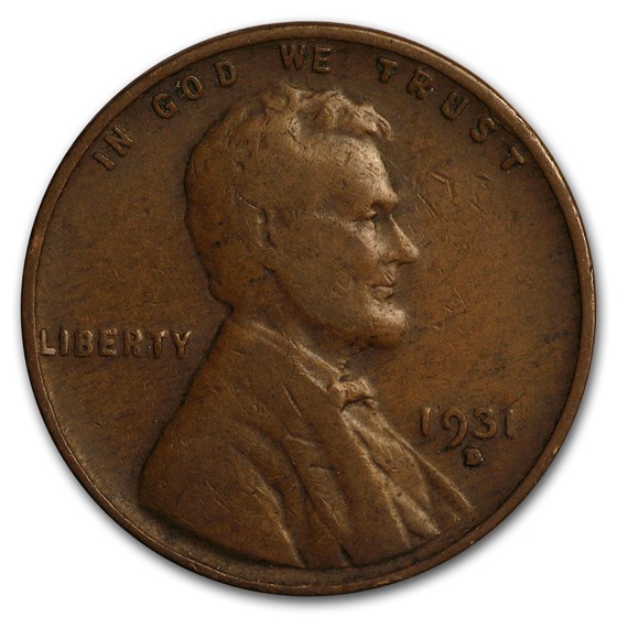 1931-D Lincoln Cent Fine 1931-D Lincoln Cent Fine