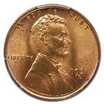 1931-D Lincoln Cent MS-65 PCGS (Red)