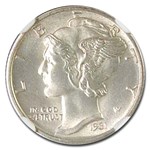 1931-D Mercury Dime MS-65 NGC (FB)