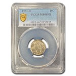 1931-D Mercury Dime MS-66 PCGS (FB)