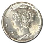 1931-D Mercury Dime MS-67 NGC (FB)