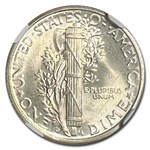 1931-D Mercury Dime MS-67 NGC (FB)