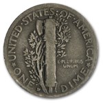 1931-D Mercury Dime VG