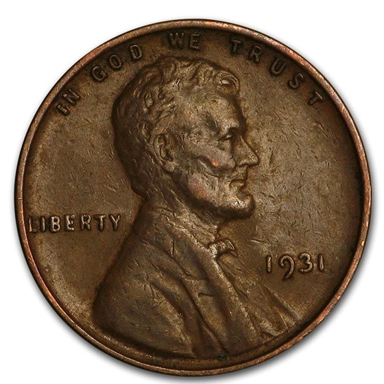 1931 Lincoln Cent VF 1931 Lincoln Cent VF