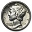 1931 Mercury Dime AU