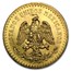 1931 Mexico Gold 50 Pesos BU