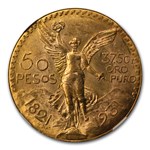 1931 Mexico Gold 50 Pesos MS-63 NGC