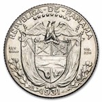 1931 Panama Silver 1/10 Balboa BU