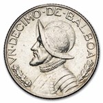 1931 Panama Silver 1/10 Balboa BU