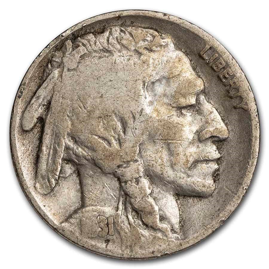 1931-S Buffalo Nickel Good
