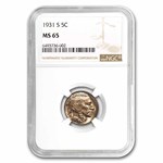 1931-S Buffalo Nickel MS-65 NGC